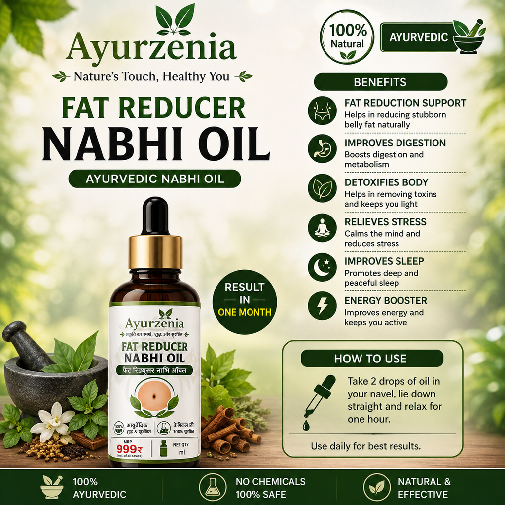 Fat Reducer Nabhi Oil 100% Ayurvedic