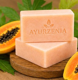Ayurvedic 100% Pure Herbal Papaya Soap (4pcs)