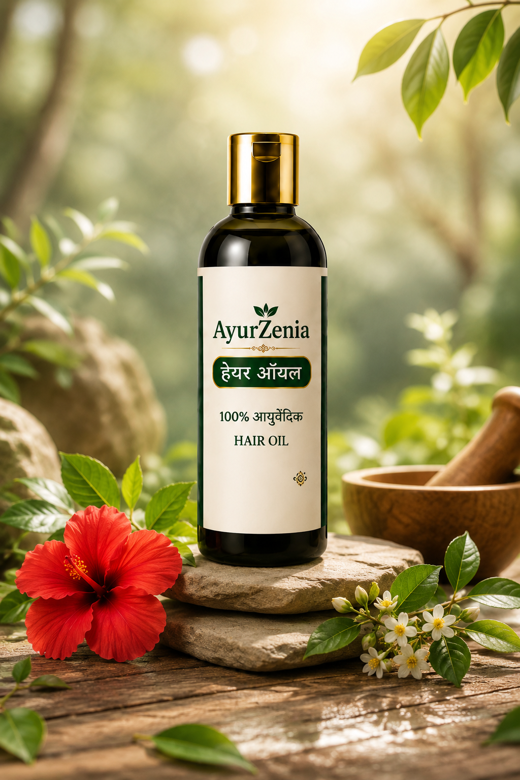 AyurZenia Hair Oil HairFall Stop in Just 7days. 100%Result